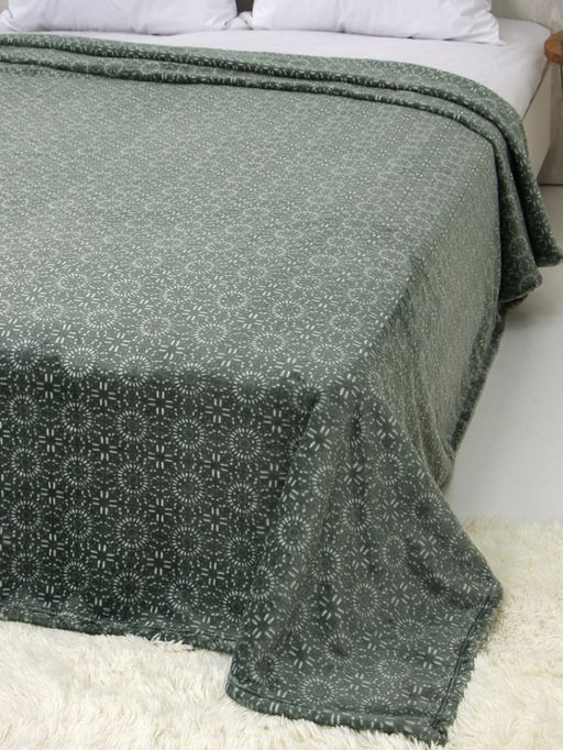 АРТ 166 Покрывало-плед 220*240 "Трафарет"