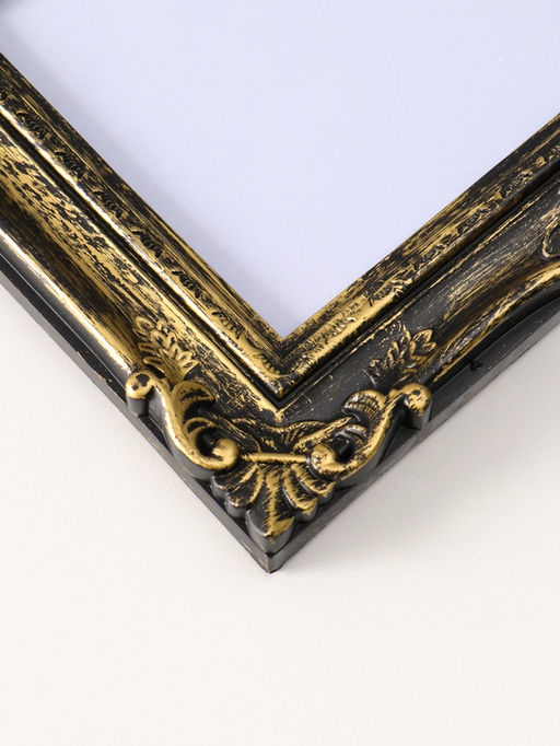 Фоторамка для фото 15×20 см «Узорная», пластик под т. золото, 19×23.8 см