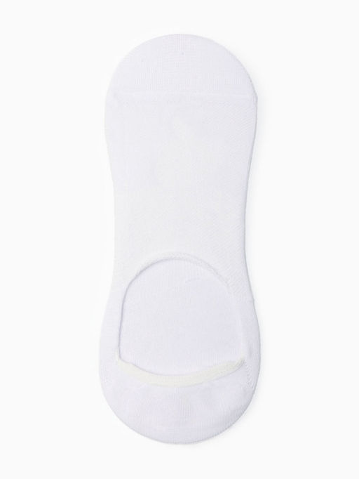 Носки-подследники спортивные с компрессией, размер 46-47, белые