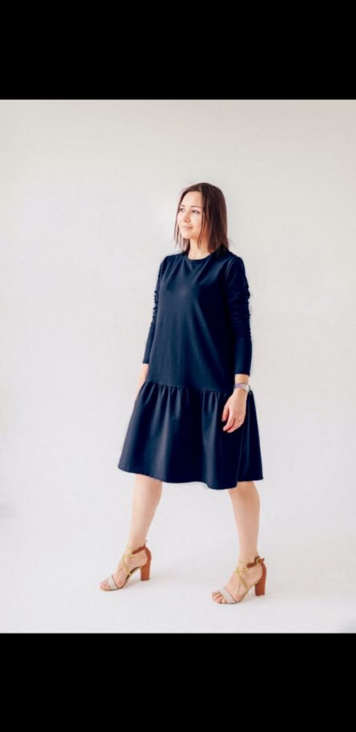 Платье ФУТЕР 2х нитка ПЕНЬЕ Карина - Knitka wear фото 3