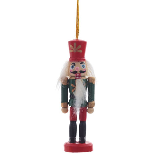 Набор из 6шт Украшение новогоднее "Щелкунчик", L21 W2,5 H11 см