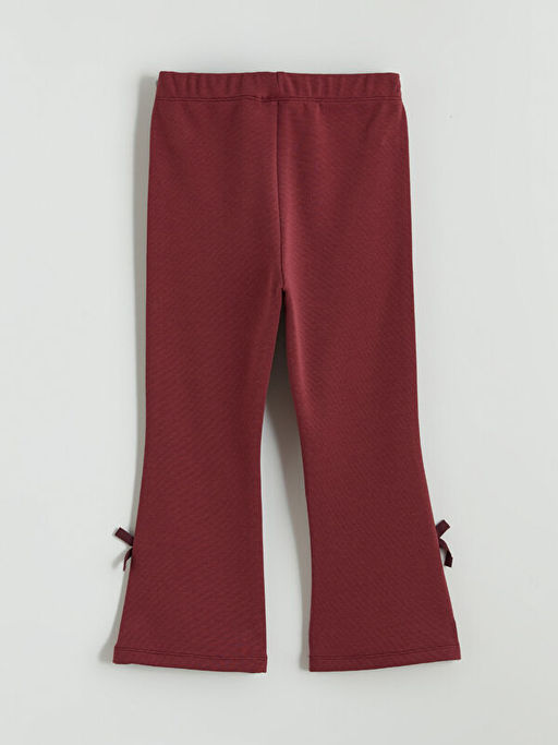 Fiyonklu ?spanyol Pa?a K?z ?ocuk Tayt Pantolon