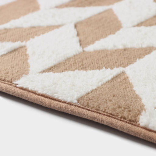 Коврик для ванной и туалета Доляна Ралли, 40?60 см, коричневый  фото 4