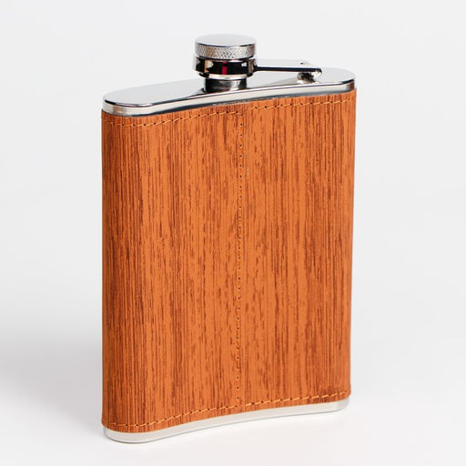 Набор 7 в 1: фляжка 8 oz, 4 рюмки, воронка, шахматы, 18 х 24 см - Simaland фото 11