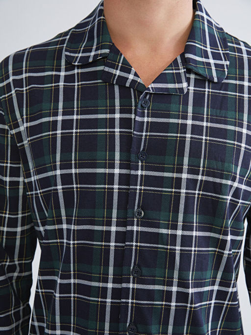 Standart Kal?p Erkek D??meli Pijama Tak?m?