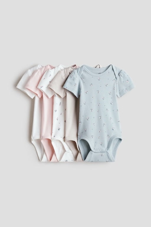 Pack de 5 bodies de algod?n - H&m фото 5