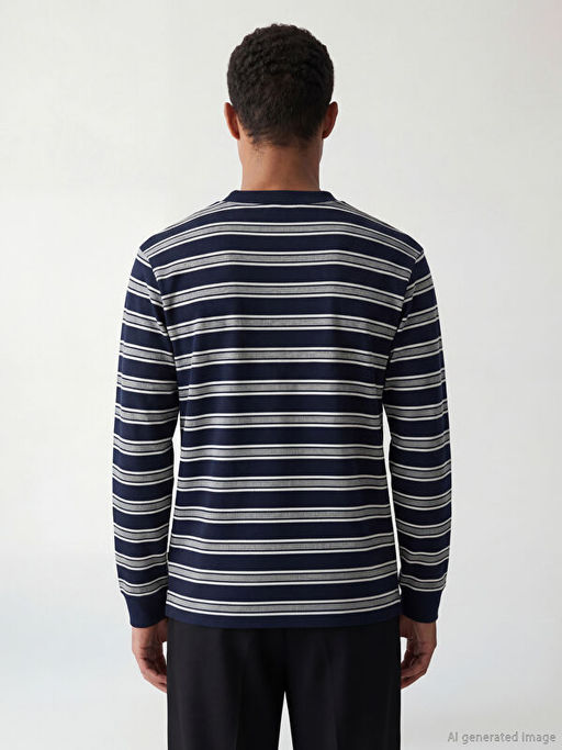 Polo Yaka ?izgili Erkek Ti??rt