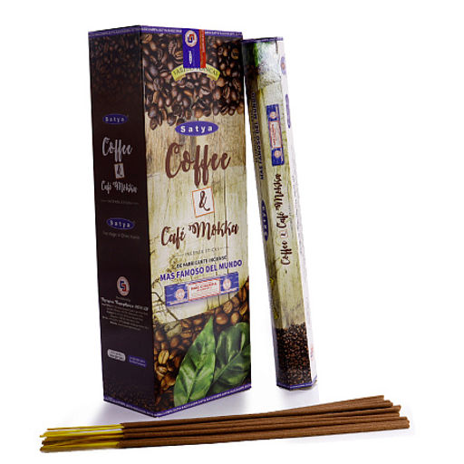 Благовония Satya Hexa Coffee & Cafe Mokka Кофе аромапалочки