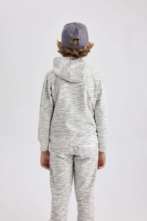 Толстовка с капюшоном для мальчика - Defacto фото 4