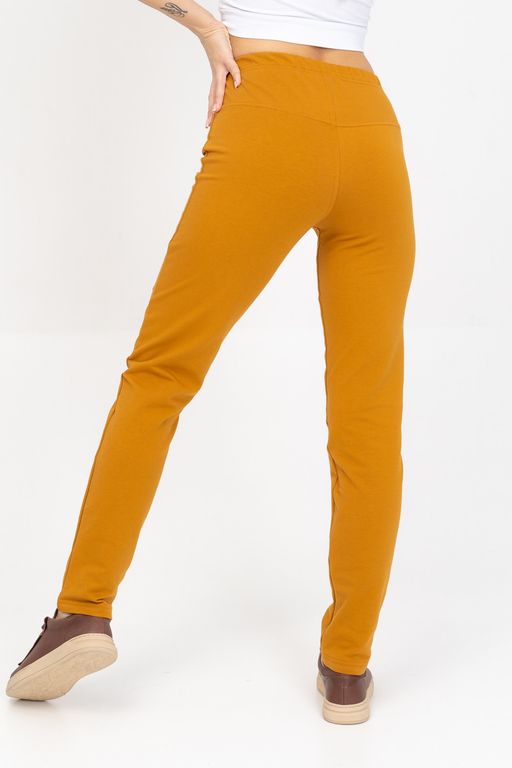 Брюки женские 403L3-32 горчица - Solo mio фото 7