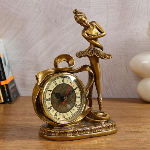 Часы настольные интерьерные каминные «Балерина», h=28 см