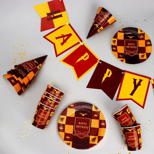 Набор бумажной посуды HARRY Birthday - Страна карнавалия фото 2
