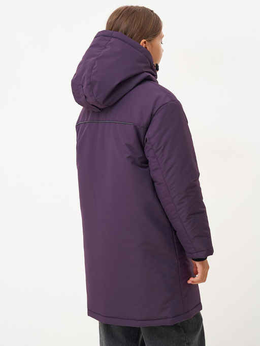 Куртка зимняя 25377-518 ежевичный