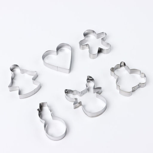 Формы для выпечки Новогодние вкусняшки, 6 шт.