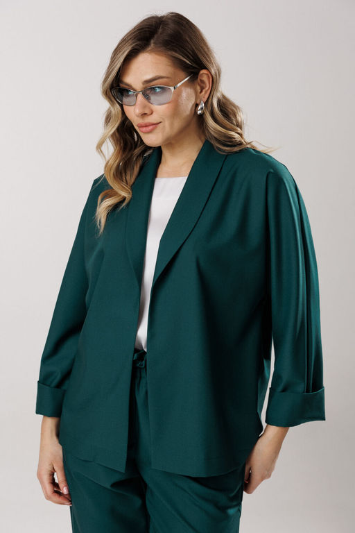 Костюм Lars Style 1202/1 изумрудный, молочный