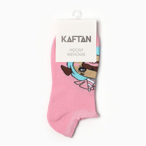 Носки женские укороченные KAFTAN «Мопс» р. 36-39 (23-25 см)