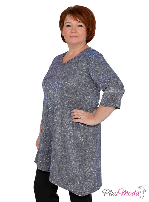 Туника Модель №530 размеры 44-82 - Plusmoda фото 3