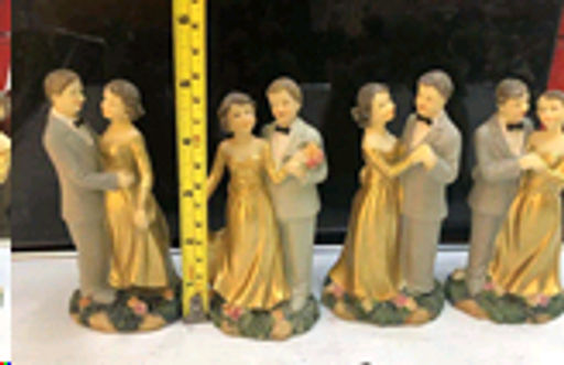 Фигурка Золотая свадьба 13 см / XY-2 /уп 4/144/ - Галеонтрейд фото 2