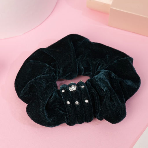 Цена за 3 шт. Резинка для волос «Орбита», бархат