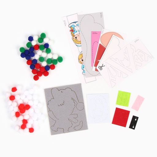 Адвент - календарь Письма от деда мороза, 31 письмо, новогодний набор для творчества - Школа талантов фото 6