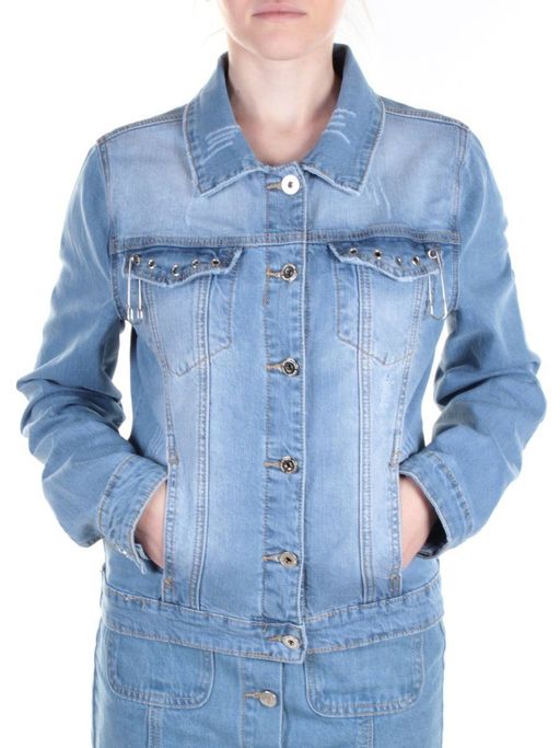 1709 Куртка джинсовая женская YAO YIN JEANS - Фабричный китай фото 2