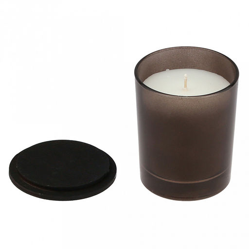 Свеча Incense д7см, h9см, ароматическая Cinnamon and Vanilla, в стеклянном стакане, время горения 32 часа (Россия) - Домашняя мода фото 3