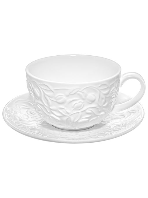 Чайный набор 12 пр. 300 мл 13*10*6,5 см Тюльпаны, фарфор - Elan gallery фото 4