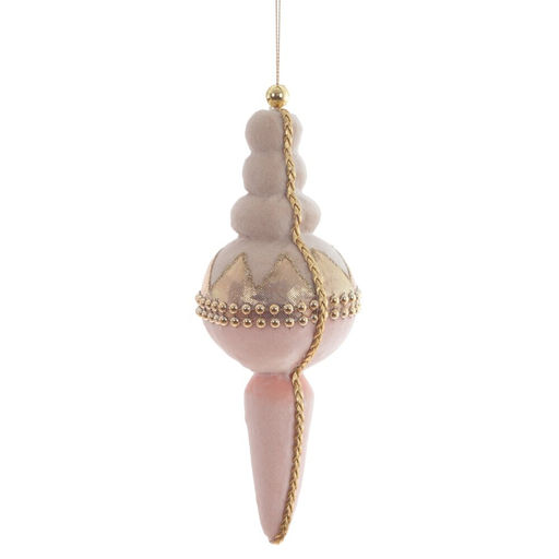 Украшение новогоднее "Сосулька", L8 W8 H22 см