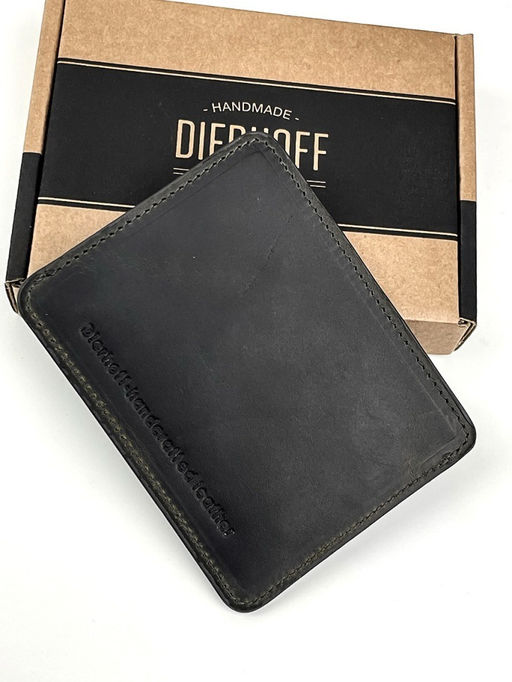 Мужской кожаный кардхолдер (кредитница) Dierhoff Д 6026-923/Р - Sergio valentini фото 4