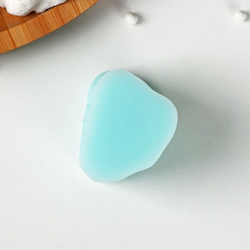 Силиконовый молд «Ангелочек задумался», 3,6×2,7×3,7 см, бирюзовый