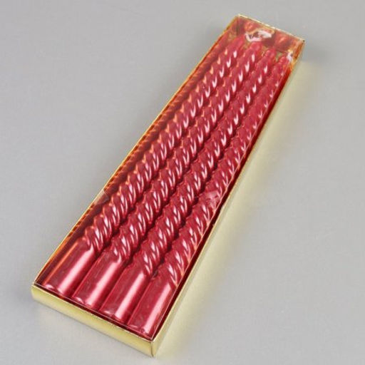 Свеча стержень 4 штуки 25 см витая / GL-10-4 /уп 36/144/ - Галеонтрейд фото 15