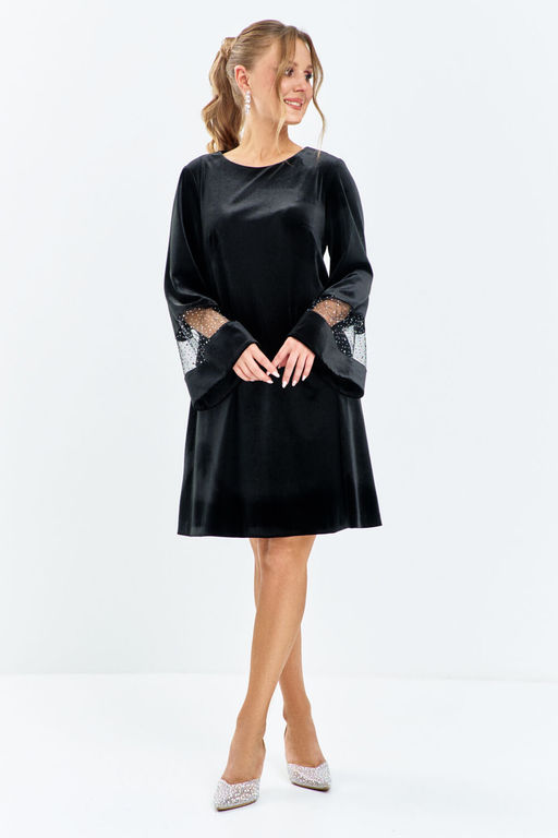 Платье Euro Moda 659 черный