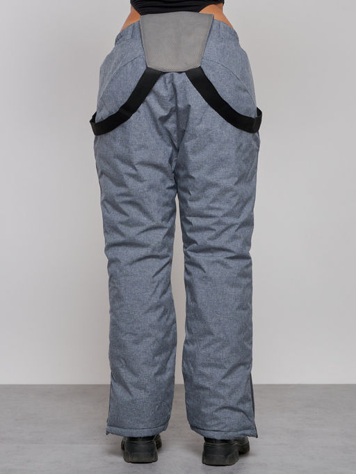 Полукомбинезон горнолыжный CHUNMAI 811Sr женский серый утеплитель 250 г/м² - Mtforce фото 12