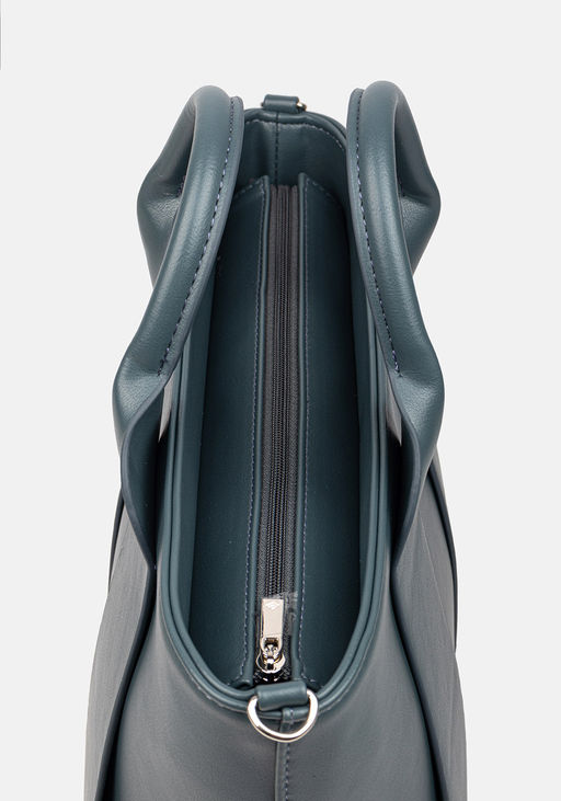 Модель №1548 | кожзам | гладкий | синий | Р924-16 | 33090 - L-craft фото 8