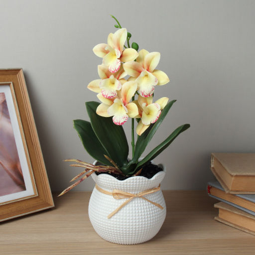 Цена за 1 шт. Цветочная композиция Орхидея / ZH-022 /уп 10/72/ - Галеонтрейд фото 2