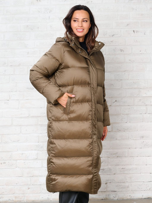 Пальто женское 2241123003 brown - Eleganzza фото 12