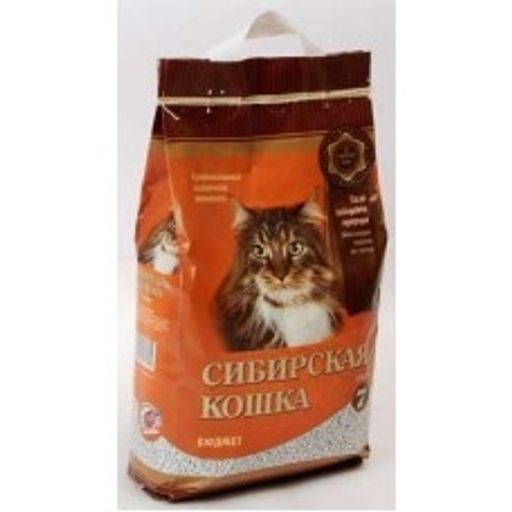 Наполнитель Сибирская Кошка БЮДЖЕТ 5 л впитывающий 1/4 00025195