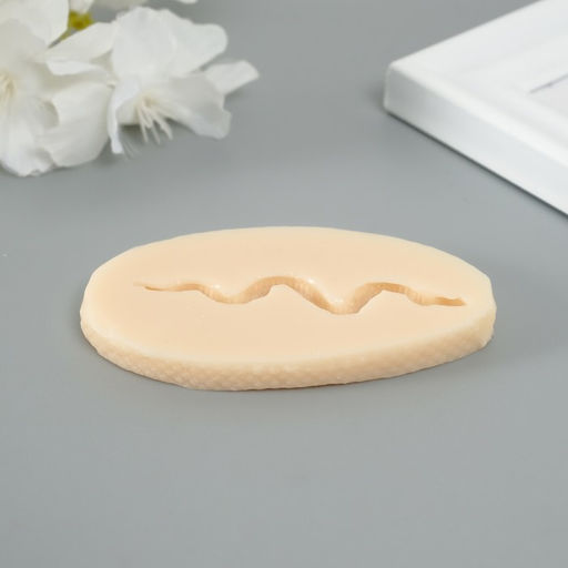 Силиконовый молд, форма для заливки «Змейка», 0.3×6.5×1.3 см