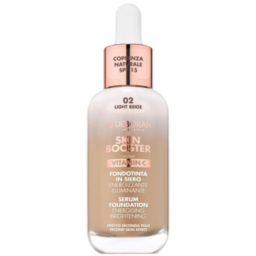 DEBORAH Тональная основа-сыворотка Skin Booster Serum тон 2 светлый бежевый, 30мл