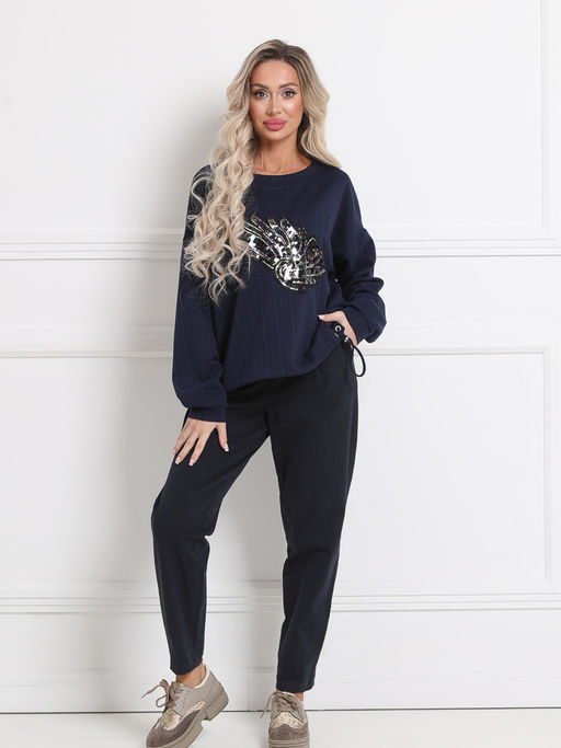 Джемпер М5-5115/2 - Wisell фото 5