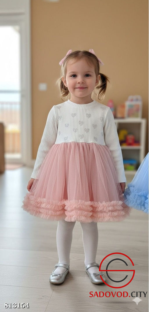 Праздничные нарядные платья в рубчик - Bruno фото 3