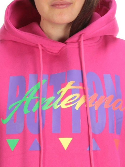 KD720 CRIMSON Худи женское с принтом на флисе