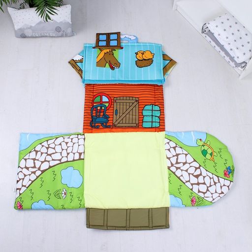 Развивающий коврик с дугами Тропинка к дому,100х52 см, Крошка Я - Simaland фото 6