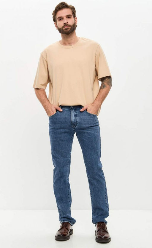 Джинсы P421-0156R middle blue - Primm фото 8