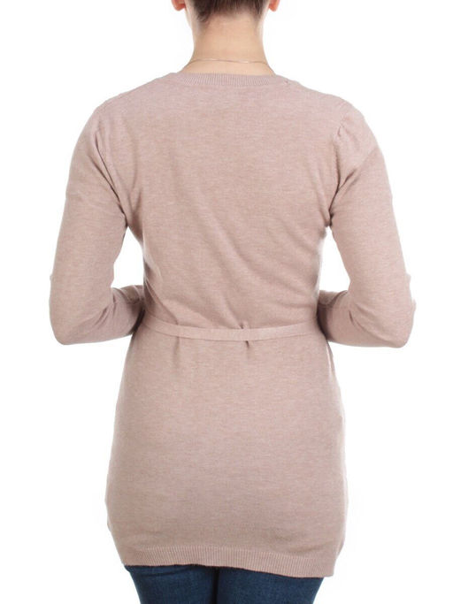 A522 Кардиган женский (65% хлопок, 15% кашемир, 20% эластан) - Фабричный китай фото 4