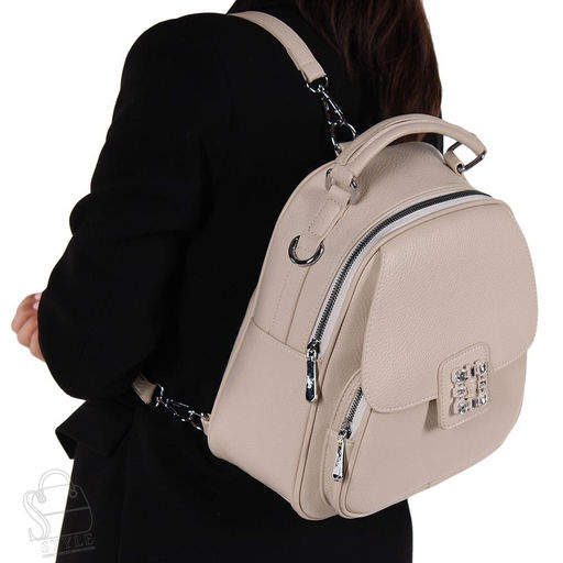 Рюкзак женский 69142 beige Velina Fabbiano-Safenta/30  в Новосибирске