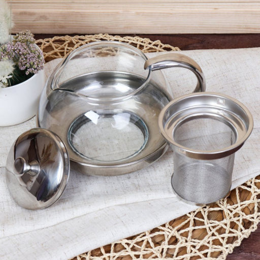 Чайник заварочный 800 мл с ситечком АКЦИЯ / 31-В /уп 36/ - Галеонтрейд фото 4