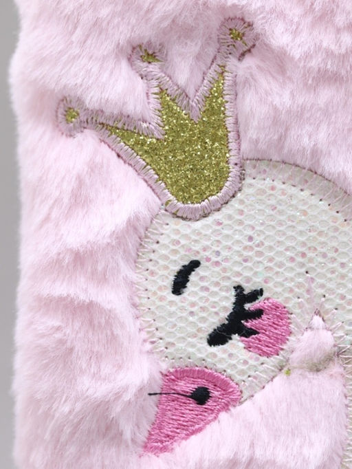 Блокнот плюшевый Princess Swan (21,5*14,5 см)