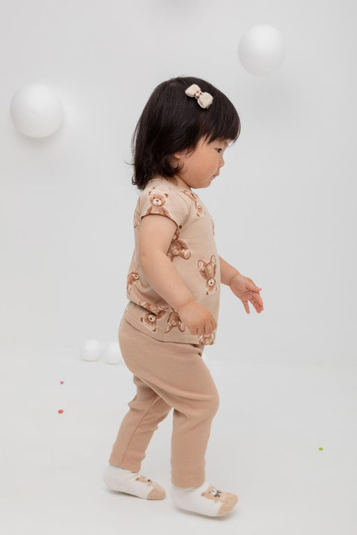 Crockid _ КР 400597/нежный бежевый к413 бриджи д/дев яс