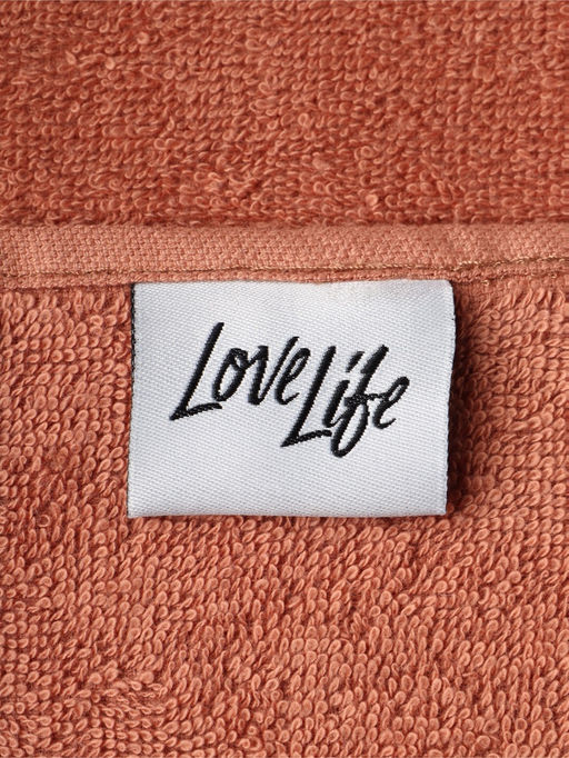 Цена за 2 шт. Полотенце махровое LoveLife «Танами» 30×50 см, коричневое, 100% хлопок, 430 г/м²